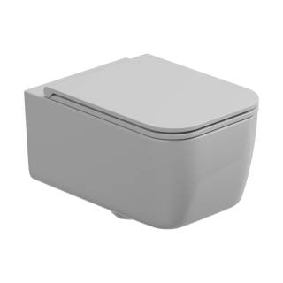 Чаша подвесного унитаза GSG Ceramic Design Brio BRWCSO000, белый глянцевый