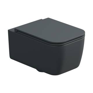 Чаша подвесного унитаза GSG Ceramic Design Brio BRWCSO028, Ebano Matt