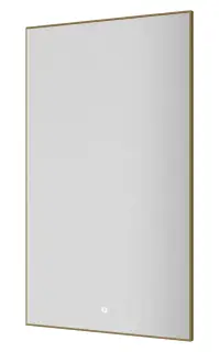 Boheme Зеркало 60x100h см в металлической раме, с подсветкой и сенсором, цвет: gold 569-G