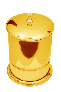 Boheme Chiaro Ведро с крышкой напольное, 5 литров, цвет: gold 10508