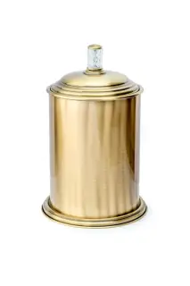 Boheme Murano Cristal Ведро с крышкой напольное, 5 литров, цвет: bronze 10907-CRST-BR