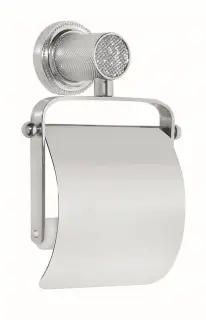 Boheme Royal Cristal Держатель туалетной бумаги с крышкой, подвесной, цвет: chrome 10921-CR