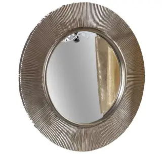 Boheme NeoArt Зеркало d82 см в полиуретановой раме, с подсветкой, цвет: chrome 528-SL light