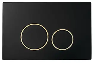 Boheme NeoArt Кнопка смыва для инсталляции Geberit, пластик, цвет: black 663