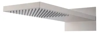 Boheme Fusion Верхний душ 23x55 см, с 1 видом струи, цвет: nickel brush 419-NB