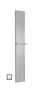 Boheme Flat Полотенцесушитель электрический 25x150h см, подключение скрытое, цвет: nickel brush 725-NB