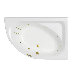 Ванна WHITECROSS Aquarella 170x110 (правая) 