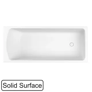 Ванна WHITECROSS Coin 165x70 (белый мат) иск. камень
