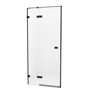 Дверь в нишу NEW TRENDY AVEXA BLACK 130x200 EXK-1556 (черный)