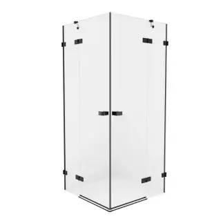 Душевое ограждение NEW TRENDY AVEXA BLACK 80x120x200 EXK-1611 (черный)