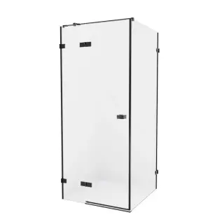 Душевое ограждение NEW TRENDY AVEXA BLACK 80x70x200 EXK-1560 (черный)