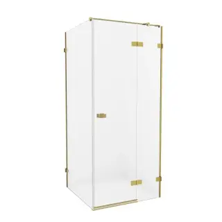 Душевое ограждение NEW TRENDY AVEXA GOLD BRUSHED 120x80x200 EXK-1767 (брашированное золото)
