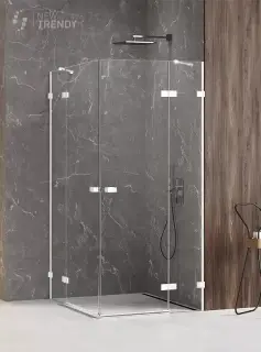 Душевое ограждение NEW TRENDY AVEXA WHITE 110x80x200 EXK-2836 (белый)