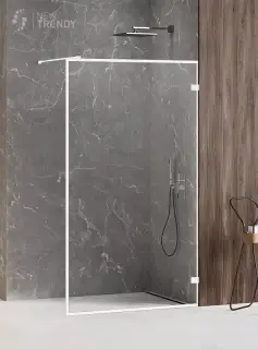 Душевое ограждение NEW TRENDY AVEXA WHITE 130x200 EXK-3008 (белый)