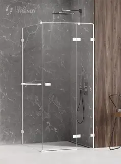 Душевое ограждение NEW TRENDY AVEXA WHITE R 80x70x200 EXK-2791 (белый)