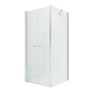 Душевое ограждение NEW TRENDY NEW SOLEO 80x100x195 D-0144A/D-0093B (хром)