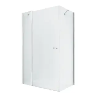 Душевое ограждение NEW TRENDY NEW SOLEO 90x90x195 K-0395 (хром)