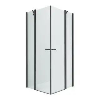 Душевое ограждение NEW TRENDY NEW SOLEO BLACK 2D 120x120x195 K-0558 (черный)