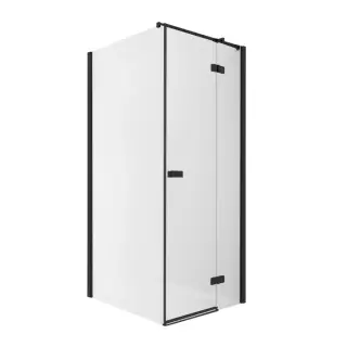 Душевое ограждение NEW TRENDY REFLEXA BLACK R 90x70x200 EXK-4925 (черный)