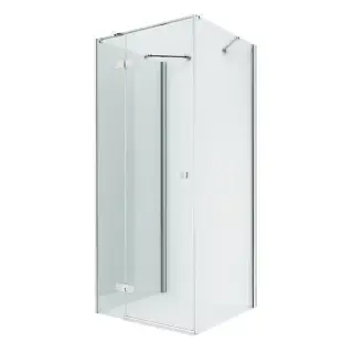 Душевое ограждение NEW TRENDY REFLEXA L 110x100x200 EXK-5229 (хром)