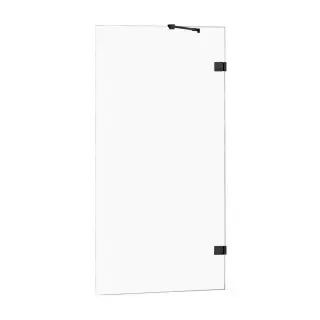 Шторка для ванны NEW TRENDY AVEXA BLACK 80x150 EXK-1979 (черный)