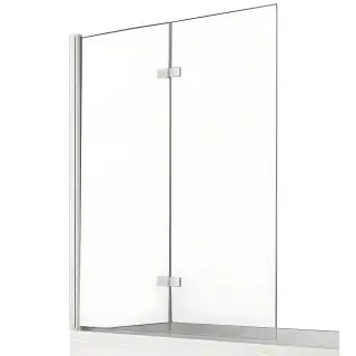 Шторка для ванны NEW TRENDY NEW SOLEO 110x140 P-0082 L (хром)
