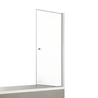 Шторка для ванны NEW TRENDY NEW SOLEO 50x140 P-0064 (хром)