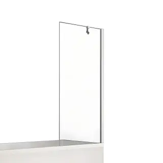 Шторка для ванны NEW TRENDY NEW SOLEO 50x140 P-0072 (хром)