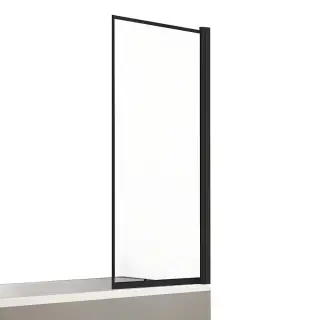Шторка для ванны NEW TRENDY NEW SOLEO BLACK 90x140 P-0090 (черный)