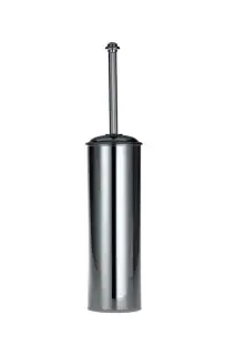 Boheme Murano Ершик для унитаза напольный с латунной колбой, цвет: chrome 10908-C