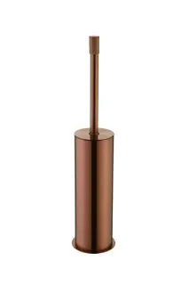 Boheme Uno Ершик для унитаза напольный с латунной колбой, цвет: copper brushed 10979-CB