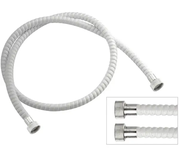 Шланг для душа ПВХ 150 см Remer 334BI150, белый