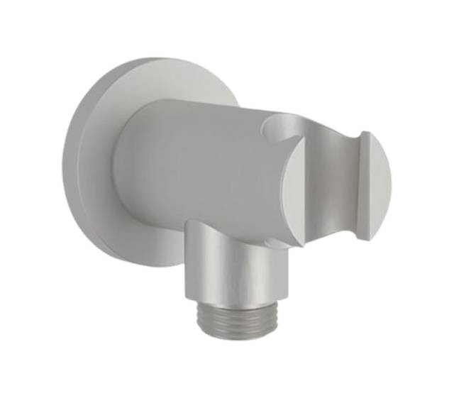 Держатель ручного душа с подключением шланга Remer INOX SS337M, нержавеющая сталь