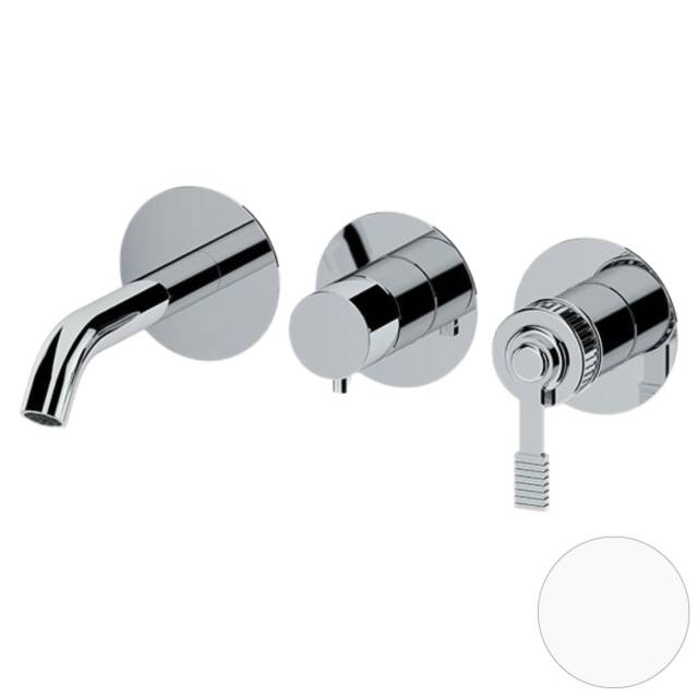 Смеситель для ванны Remer Atelier AL54D2PWBBO, белый матовый