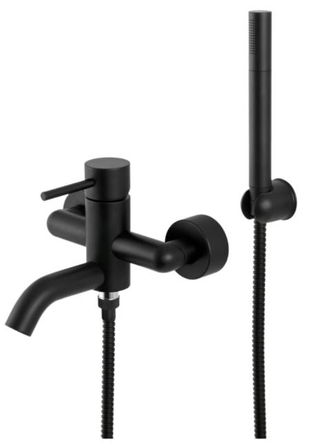 Смеситель для ванны Remer X Style X02NO, черный матовый
