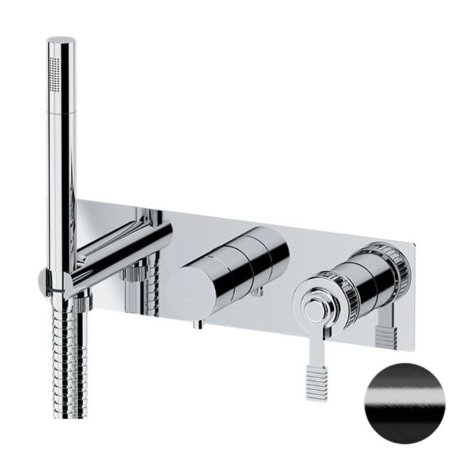 Смеситель для душа Remer Atelier AL97D3WBCFP, черный брашированный хром