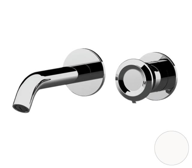 Смеситель для раковины Remer Element ET15PBO, белый матовый