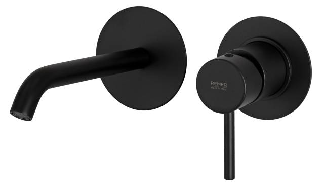 Смеситель для раковины Remer X Style X15LCNO, черный матовый