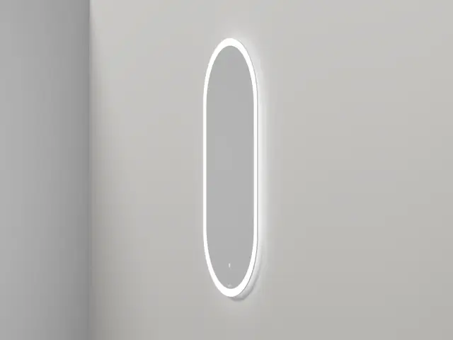 Зеркало для ванной ARMONIA прямоугольное с двойной LED подсветкой 450*1585*25 mm