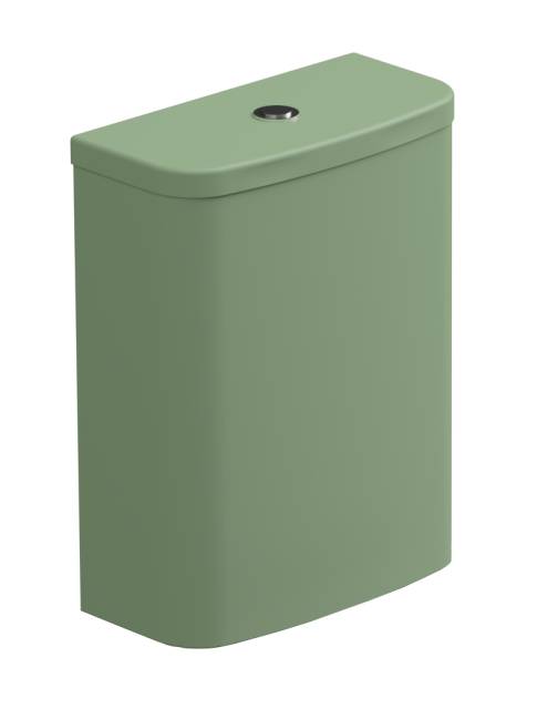 Бачок для напольного унитаза с механизмом смыва GSG Ceramic Design Like LKCIMBL031 + ACS82, Salvia Matt