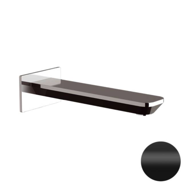 Излив настенный 19 см Daniel Tiara TA470415, чёрный матовый