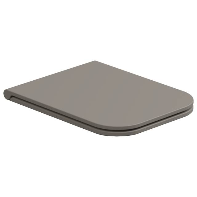 Крышка с сиденьем для подвесного унитаза с микролифтом GSG Ceramic Design Brio BRCOPRSLTICR030, Cashmere Matt