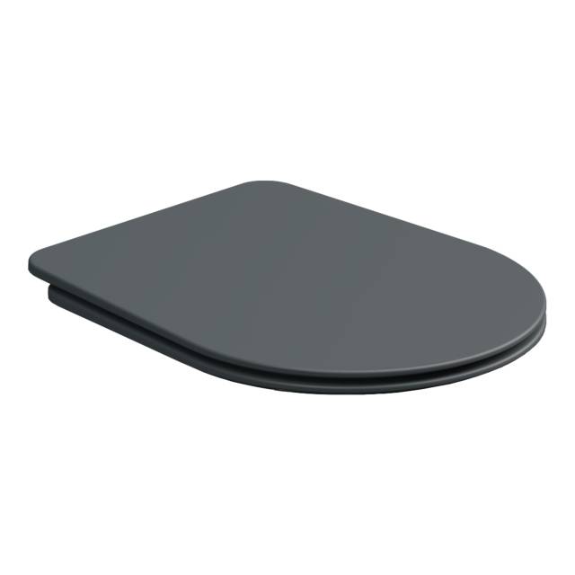 Крышка с сиденьем для подвесного унитаза с микролифтом GSG Ceramic Design Hit! HICOPRSLTICR028, Ebano Matt