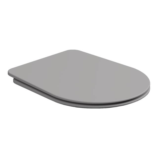 Крышка с сиденьем для подвесного унитаза с микролифтом GSG Ceramic Design Hit! HICOPRSLTICR038, Fumo Matt