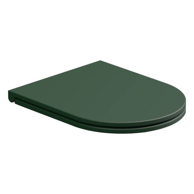 Крышка с сиденьем для подвесного унитаза с микролифтом GSG Ceramic Design Like LKCOPRSLTICR036, Smeraldo Matt