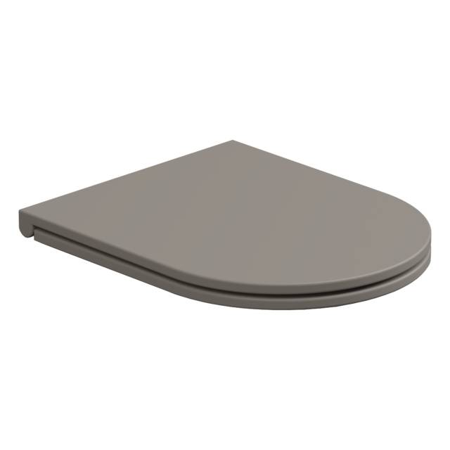 Крышка с сиденьем для подвесного унитаза с микролифтом GSG Ceramic Design Like LKCOPRSLTICR030, Cashmere Matt