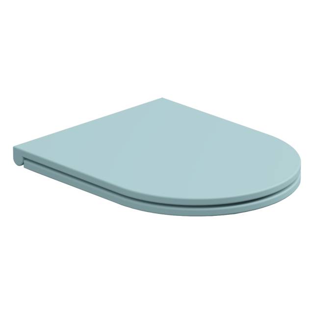 Крышка с сиденьем для подвесного унитаза с микролифтом GSG Ceramic Design Like LKCOPRSLTICR037, Ice Matt