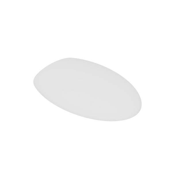 Крышка с сиденьем для подвесного унитаза с микролифтом GSG Ceramic Design Touch TOCOPRTICR001, белый матовый