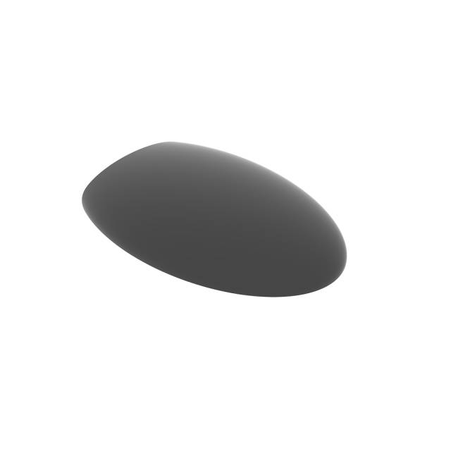 Крышка с сиденьем для подвесного унитаза с микролифтом GSG Ceramic Design Touch TOCOPRTICR003, черный матовый