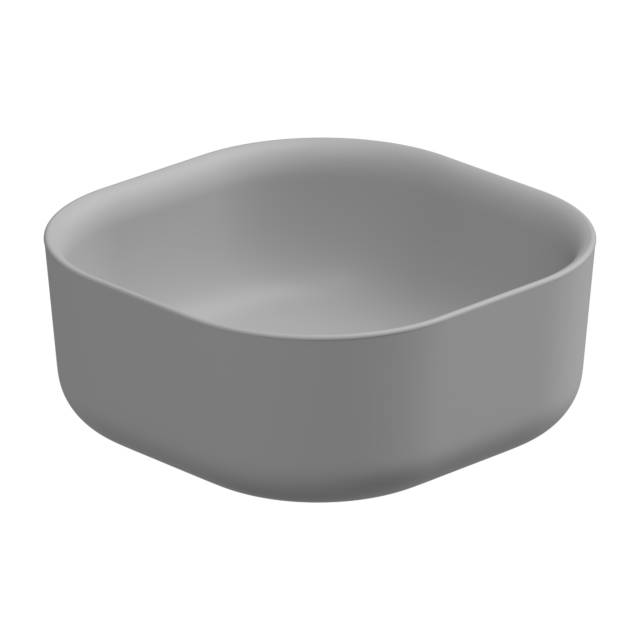 Раковина накладная 42 см GSG Ceramic Design Hit! HILAVQU42033, Perla Matt